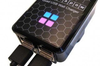 Выпущено настенное зарядное устройство PortaPow 2.5A Quad USB
